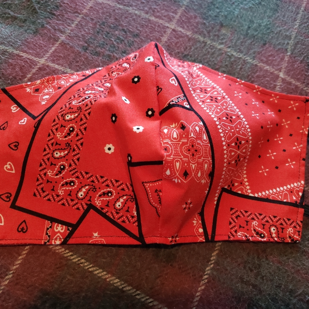 Bandana Pattern Handmade Face Mask